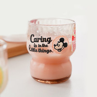 ADERIA 阿德利亚 迪士尼联名玻璃杯Disney水杯日本进口石塚硝子牛奶咖啡情侣杯米妮