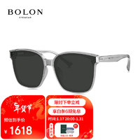                                                                                 暴龙（BOLON）眼镜度数近视太阳镜墨镜 BL3112C12 1.67灰色偏光