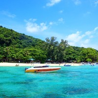 一次玩2岛，含浮潜和酒店接送！泰国普吉岛一日游（皇帝岛+珊瑚岛等）