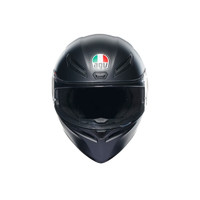 AGV K1S头盔K1摩托车机车全盔四季通用全覆式跑盔男女广角通风透气3C K1S-MATT BLACK M（适合55-56头围）