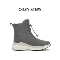 COZY STEPS 可至2022新款羊皮毛一体雪地靴女靴时尚部落雪地棉女