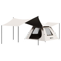 帐篷户外折叠便携式露营天幕野营过夜加厚防雨全自动速开装备全套