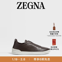 杰尼亚（Zegna）全新系列杰尼亚男鞋Triple Stitch™ SECONDSKIN奢华休闲鞋