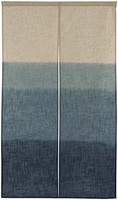 NARUMI 鳴海 門簾 日式風格 日本制造 藍色 寬85x長150cm -