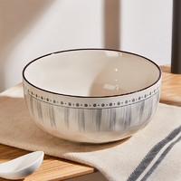 墨色 日式陶瓷汤碗大号家用汤面碗高级感螺蛳粉碗面条碗网红泡面碗汤盆