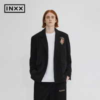 INXX 英克斯 ALLPICK 复古个性西装外套男女同款针织雪尼尔西服中性风