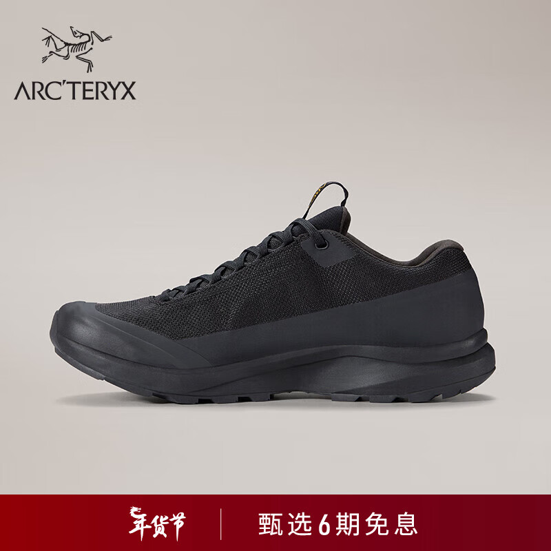 ARC’TERYX始祖鸟 AERIOS GORE-TEX 覆盖防水 男子 多功能攀登/徒步鞋 Black/Black/黑色/黑色 UK6.5/25CM