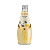 88VIP：LOCKFUN 乐可芬 椰子汁饮料芒果味290ml*5瓶泰国进口网红椰奶含椰果