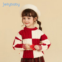 儿童毛衣冬季3岁男童新年宝宝红色针织衫拜年上衣5女童打底衫秋冬