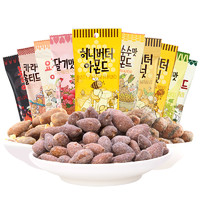 黑卡会员：HBAF 芭峰 汤姆农场（芭蜂）韩国进口蜂蜜黄油扁桃仁杏仁无壳坚果零食多口味12包