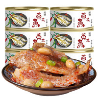 红塔罐头 红塔黄花鱼罐头110克×6罐  香辣味 快手菜 即食海鲜 下饭菜 熟食海产