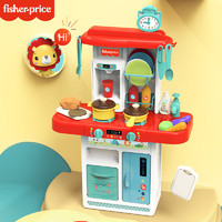 费雪(Fisher-Price)豪华大厨房套装 儿童过家家厨房玩具亲子模拟做饭切切乐GMKC001春节过年送宝宝