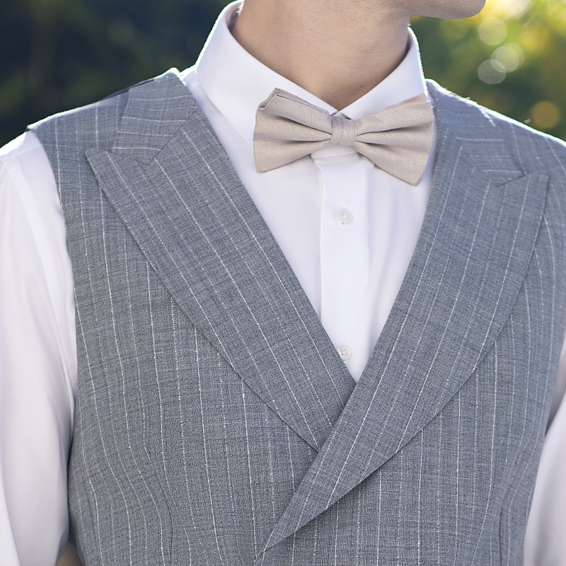 VICUTU/威可多男士马甲套装西服商务绅士搭配正装马夹