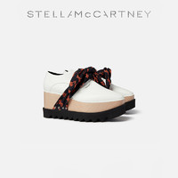 Stella McCartney印花饰带松糕鞋女士厚底鞋