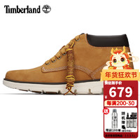 Timberland 男鞋休闲靴春夏户外踢不烂大黄靴耐磨皮革马丁靴A1989 A1989231/小麦色 41