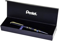 Pentel 派通 Energel Sakura 0.7 毫米 - 深蓝色笔杆,带盒