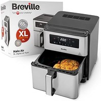 Breville 铂富 Halo 热空气炸锅 | 数字 9 升热空气炸锅 | 1700 W 功率更快效果 | 节能 50%