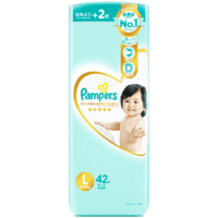 Pampers 帮宝适 纸尿裤透气尿不湿L大码42片效期至24年12月