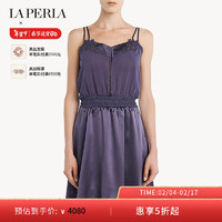 LA PERLA女士FLORAL GROOVE性感收腰吊带睡裙中款 L153紫色 1/S