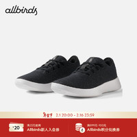 Allbirds Wool Runner 2 【】羊毛休闲鞋第2代透气舒适男女运动鞋 自然黑 46 男码（偏大）