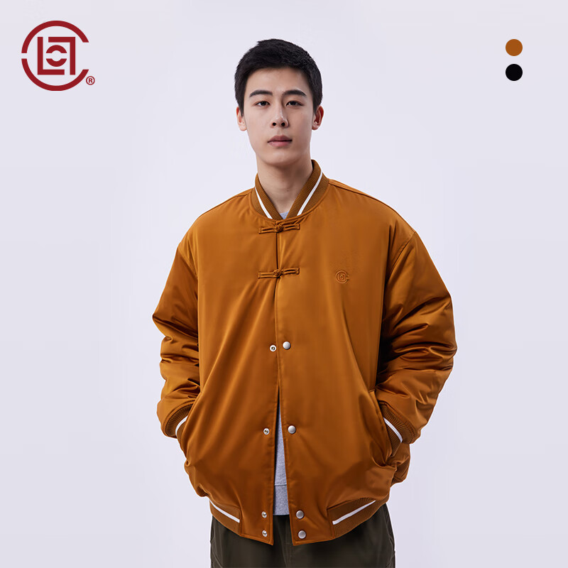 CLOT CLOTTEE by CLOT棒球棉服夹克 功夫系列 陈冠希主理 棕色 XXL