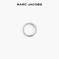 MARC JACOBS MJ 金属感设计字母水晶镶嵌配饰戒指