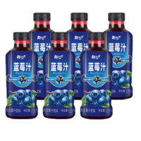 趣小谗 蓝莓汁 复合果汁饮料整箱 310ml*6瓶
