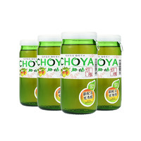 88VIP：CHOYA 俏雅 梅酒梅子酒青梅果味酒160mlx4瓶日式洋酒夏日自制调酒