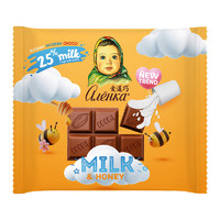 Alenka chocolate 爱莲巧爱莲巧蜂蜜味牛奶巧克力制品70g