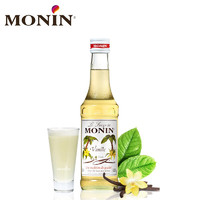 MONIN 莫林 香草风味糖浆 玻璃瓶装 250ml 咖啡伴侣鸡尾酒调酒奶茶果汁饮料浓缩糖浆 香草风味 250ml