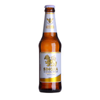 88VIP：SINGHA 胜狮 泰国胜狮伟狮进口拉格啤酒330ml*24瓶整箱狮牌燕京U8同款