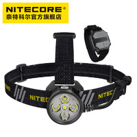 奈特科尔 HU60户外强光超亮头戴式钓鱼带遥控NITECORE头灯夜钓远射