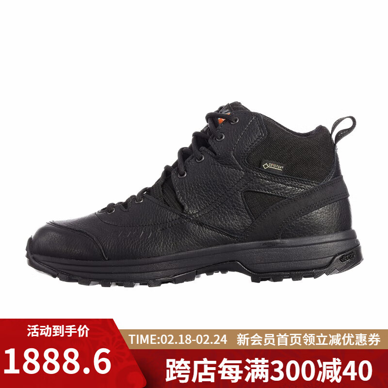 CRISPI户外作战徒步鞋男防滑耐磨吸汗透气轻量登山鞋女Spy Mid Uni GTX 中帮/黑色 41