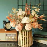 極度空間 假花仿真花束生日禮物室內客廳擺件網紅拍照結婚道具裝飾花卉