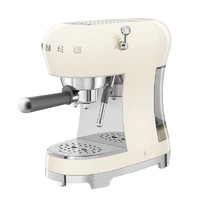 SMEG斯麦格 半自动咖啡机 ECF01升级款 意大利 家用办公室 小型一体 奶泡蒸汽 ECF02 奶白