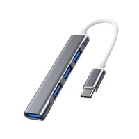 辛桔魔 Type-CUSB集线器 USB3.0*4