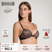 Wolford【新年】沃尔福特性感舒适透气气质内衣文胸女69950 7005 黑色 75B 34/75B