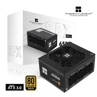 利民（Thermalright）额定650W TR-TGFX650 金牌全模组电源SFX ATX3.0 电脑电源压纹线版金牌电源台式电源 TR-TGFX650