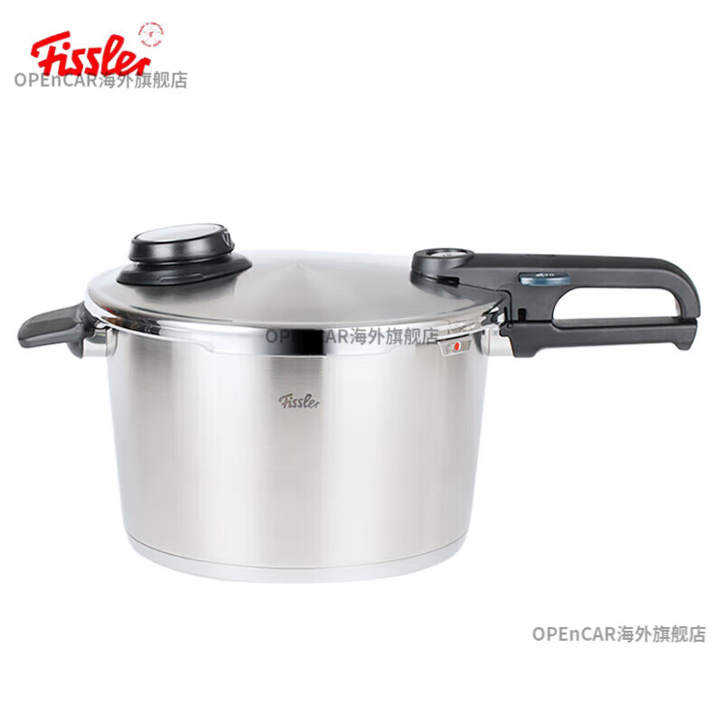 菲仕乐（Fissler）德国高速快锅高压锅皇家璀璨不锈钢压力锅8L (皇家璀璨)8L+蒸屉