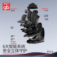 gb 好孩子 安全艙1號PRO嬰兒8系高速兒童360旋轉汽車安全座椅智能版
