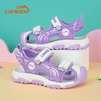 CAMKIDS 女童包头凉鞋2023夏季新款儿童凉鞋女孩子沙滩鞋软底防滑