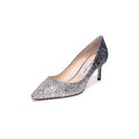 JIMMY CHOO 香港直邮Jimmy Choo ROMY60系列尖头高跟鞋 ROMY60BRESILVERDUSKB