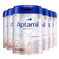 Aptamil 爱他美 婴幼儿配方奶粉 2段 800g*6罐