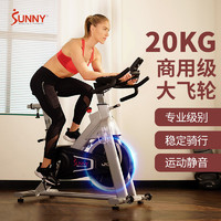 SUNNY 美国SUNNY动感单车家用健身车减肥商用40斤专业飞轮运动自行车