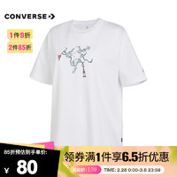 匡威（Converse）女子短袖T恤 10025880-A01 M