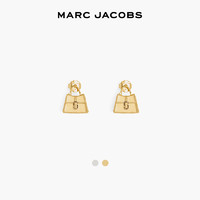 MARC JACOBS EARRINGS MJ 金属感迷你包包吊坠耳环