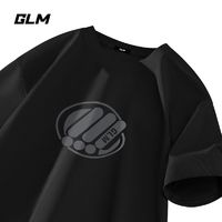 森马集团GLM重磅华夫格短袖t恤男夏季潮牌设计感衣服男士宽松体恤