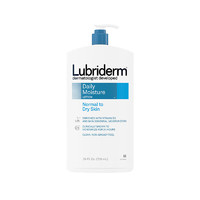 Lubriderm 日常保湿乳液含维生素B5果酸身体乳维E缓解干燥 淡香709ml/瓶