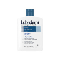 Lubriderm 保湿滋润润肤乳女男士皮肤干燥身体乳 无香型177ml/瓶