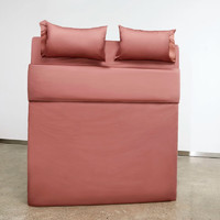 凯盛家纺CHINkong长空 芒种系列 床单式 匹马棉长绒棉床品 芒种（瓦砾红）-4 1.5米床被套200*230